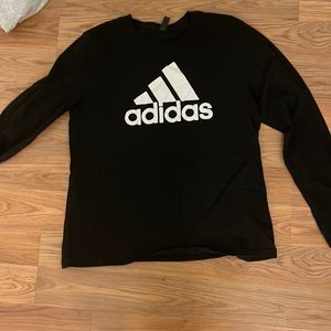 ADIDAS WOMENS BLACK LONG SLEEVE